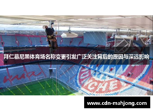 拜仁慕尼黑体育场名称变更引发广泛关注背后的原因与深远影响