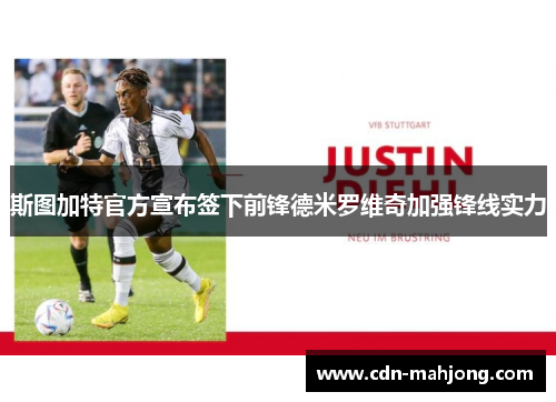 斯图加特官方宣布签下前锋德米罗维奇加强锋线实力 斯图加特官方宣布签下前锋德米罗维奇加强锋线实力